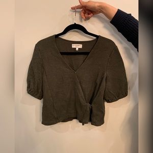 Madewell Green Blouse
